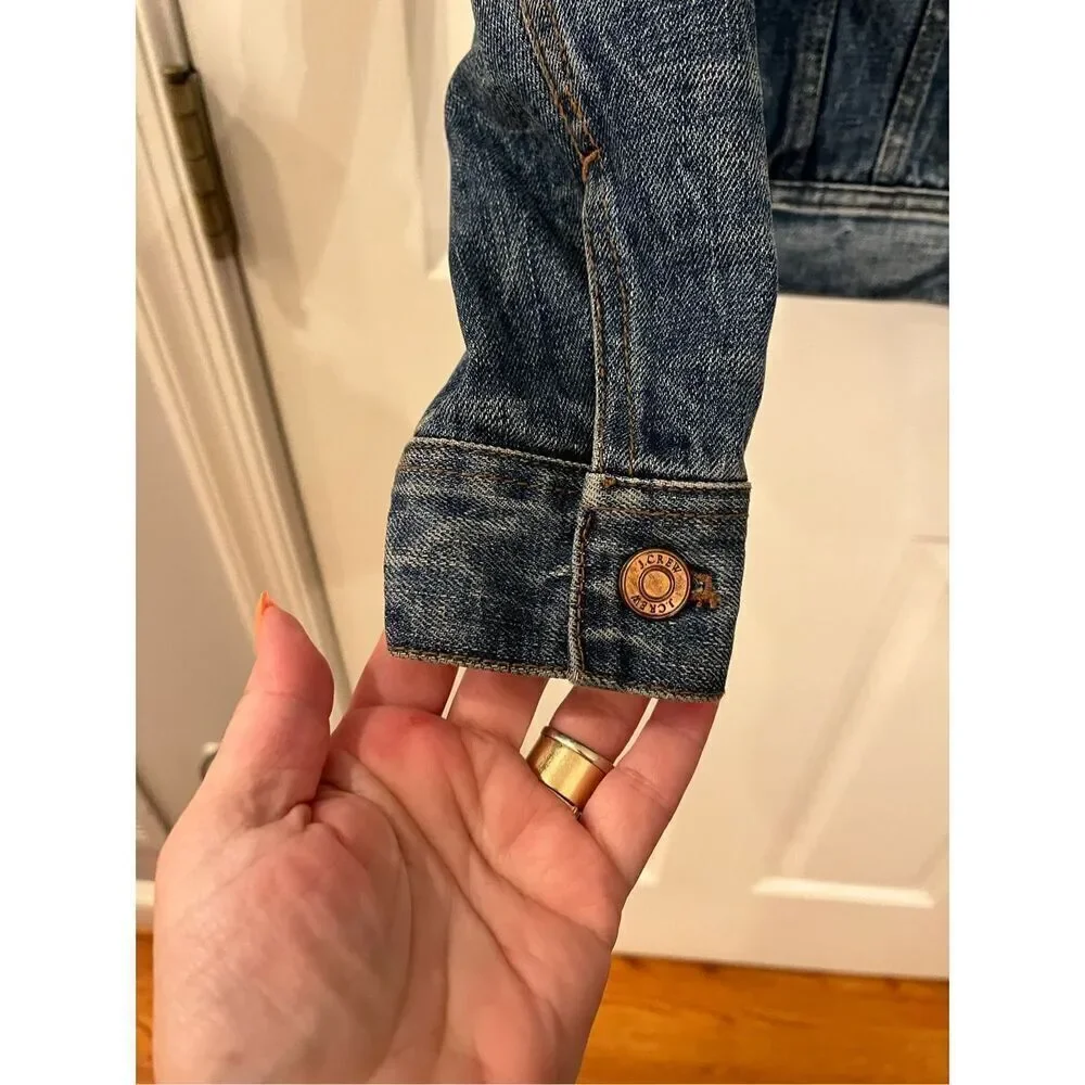 J. Crew Classic Denim Jacket sz PS EUC